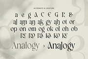 Bokeh - Luxury Logo Font, a Serif Font by Sensatype (Thumbnail 9 of 12)