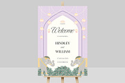 Indian Wedding Welcome Sign Template, a Flyer Template by BrandPacks (Thumbnail 6 of 6)