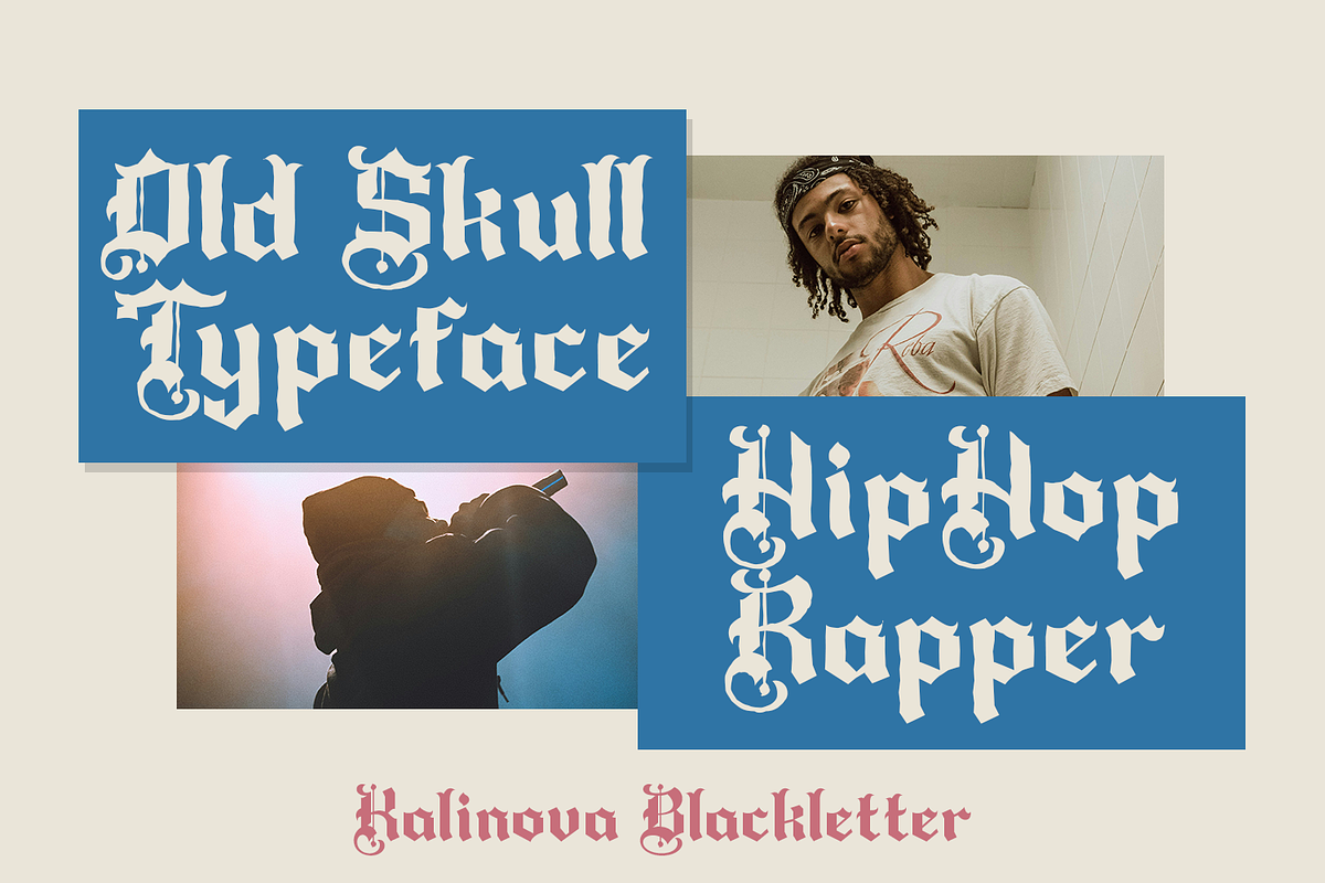 Kolinova Blackletter, a Blackletter Font by madeDeduk (Photo 5 of 9)