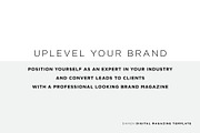 Damen Digital Magazine Template, a Magazine Template by Christie Evenson (Thumbnail 2 of 9)