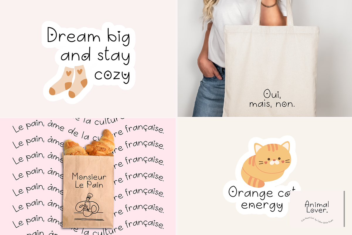 Love Bundle Cute Heart Fonts, a Handwritten Font by Sofia Skoog (Photo 5 of 10)