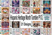 Hispanic Heritage Month Tumbler P17, an Object Graphic by LamanAzalea (Thumbnail 1 of 22)