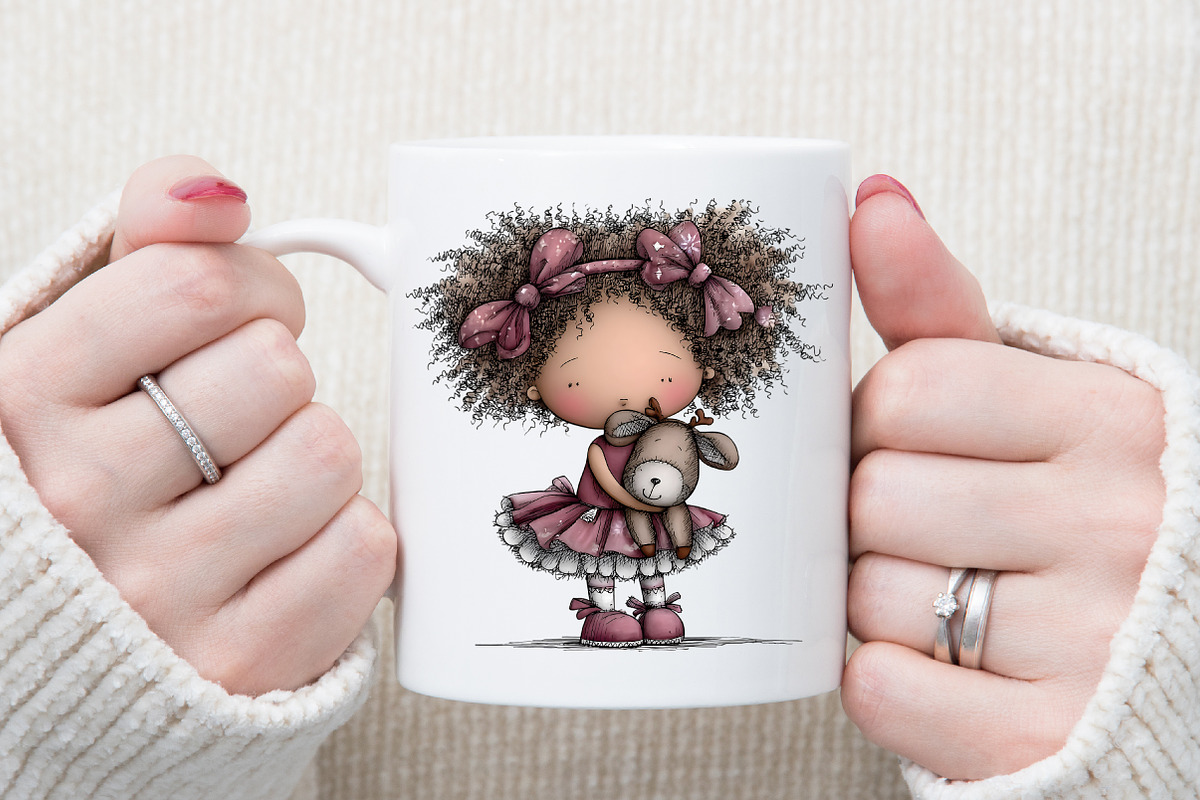 Watercolor Holiday Ballerina Clipart, an Illustration by Sublimation Artist (Photo 5 of 6)
