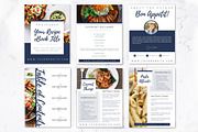 Recipe eBook Template for Canva, a Magazine Template by Thirty One Palms Studio (Thumbnail 5 of 8)