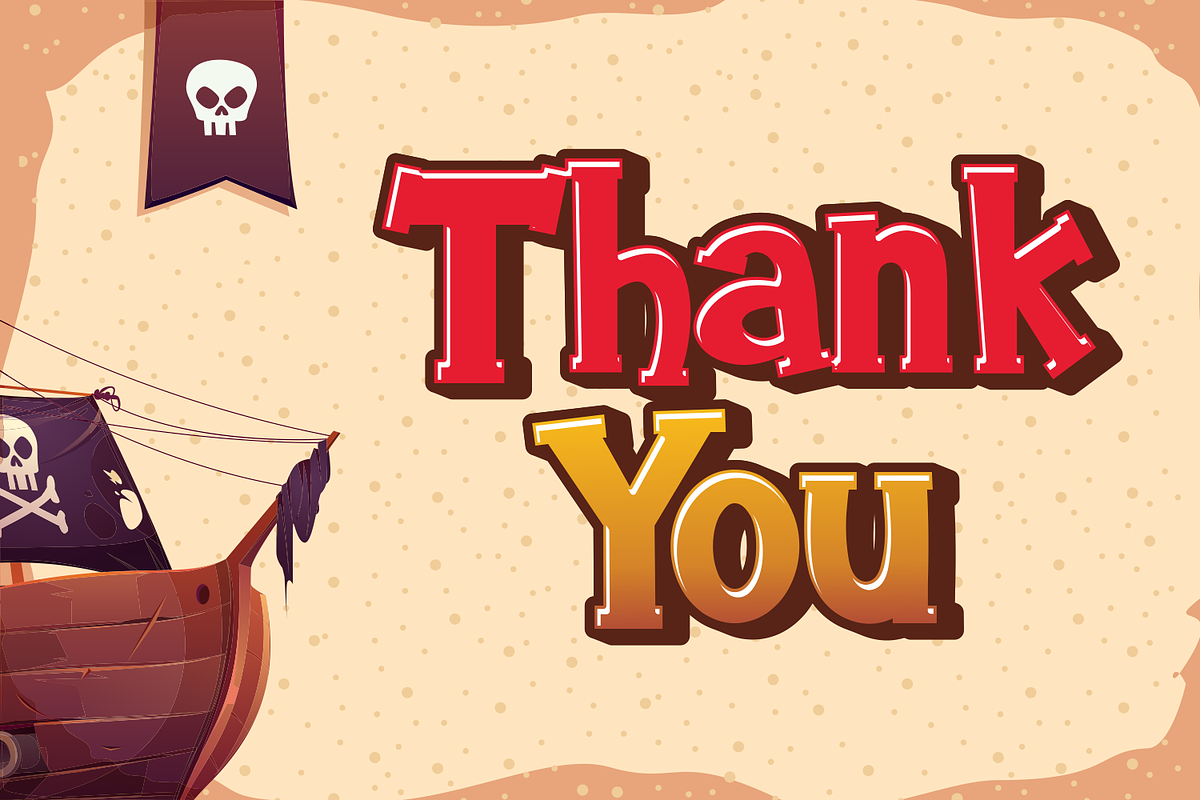 Pirate Kids, a Font by Fachranheit Studio (Photo 8 of 8)