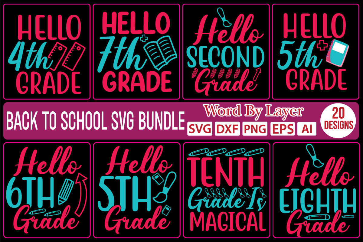 Teacher Mega SVG Bundle, an Object Graphic by GraphicPicker (Photo 6 of 6)