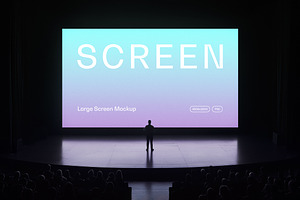 Stage Screen Mockup