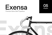 Exensa Grotesk Typeface + Web Fonts, a Sans Serif Font by Designova® (Thumbnail 1 of 10)