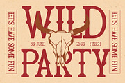 Lemunost Western | Slab Serif Font, a Slab Serif Font by Denustudios (Thumbnail 2 of 12)