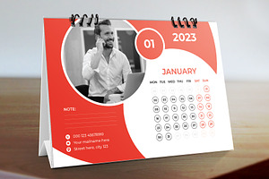 2023 Table/Desk Calendar Design