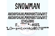 Snowman, a Handwritten Font by DN Creative (Thumbnail 3 of 7)