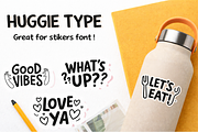 Huggie Type, a Handwritten Font by cocodesign (Thumbnail 4 of 6)
