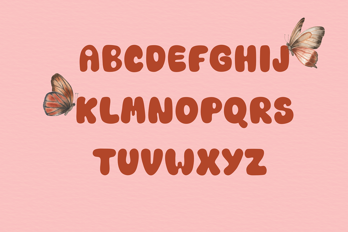Forever display cute font, a Script Font by JJuta (Photo 7 of 7)