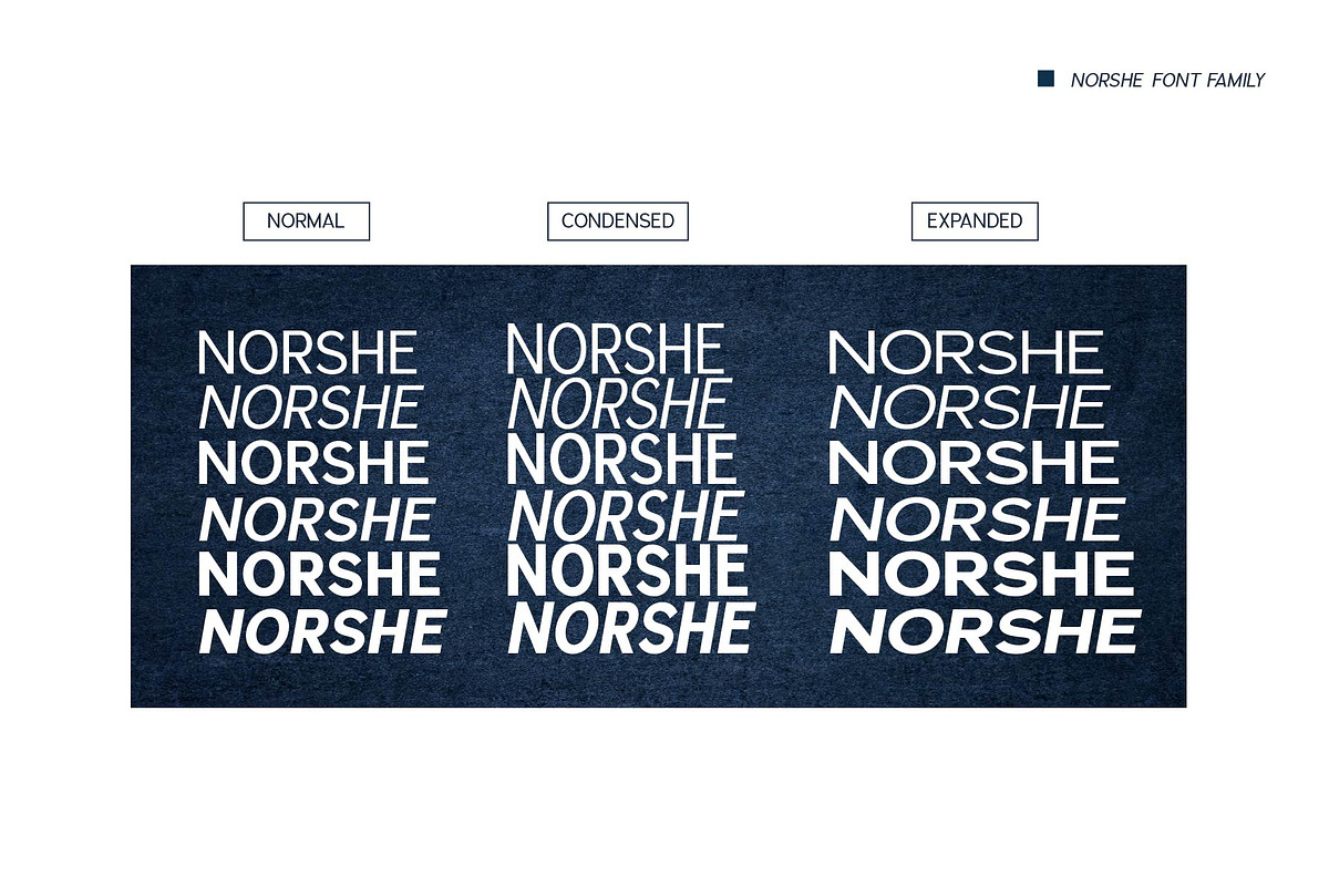 NORSHE - Sans Family, a Sans Serif Font by Olexstudio (Photo 4 of 7)