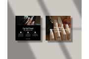 Nail Tech Instagram Template - Canva, a Social Media Template by TheTemplateTopia (Thumbnail 3 of 10)