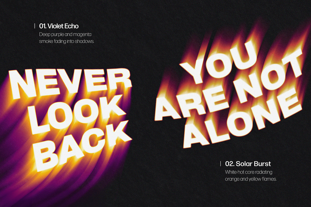 Melthing Text Effect, a Layer Style Add-On by Milka (Photo 2 of 9)
