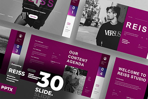 Reiss Presentation Template, a Presentation Template by Analogous Temp