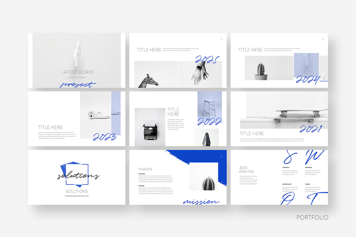 Point PowerPoint Template, a Presentation Template by Simple P. (Photo 4 of 11)
