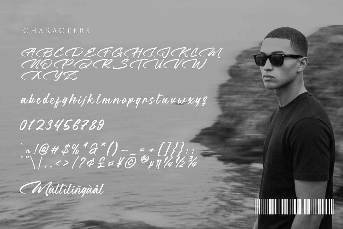Bigtimes - A Modern Script, a Script Font by khurasan (Photo 7 of 7)