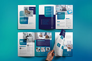 Medical Healthcare Bifold Brochure, a Brochure Template by VectStock (Thumbnail 1 of 7)