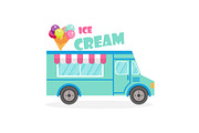 Set of vector food trucks, an Object Graphic by flatart (Thumbnail 4 of 7)