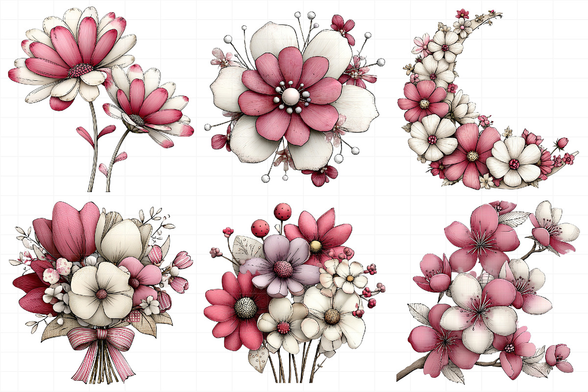Watercolor Spring Clipart Png Bundle, an Illustration by Daily.Designs (Photo 3 of 8)