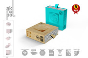squarebox Mock Up, a Cups & Container Mockup by akropol (Thumbnail 11 of 15)
