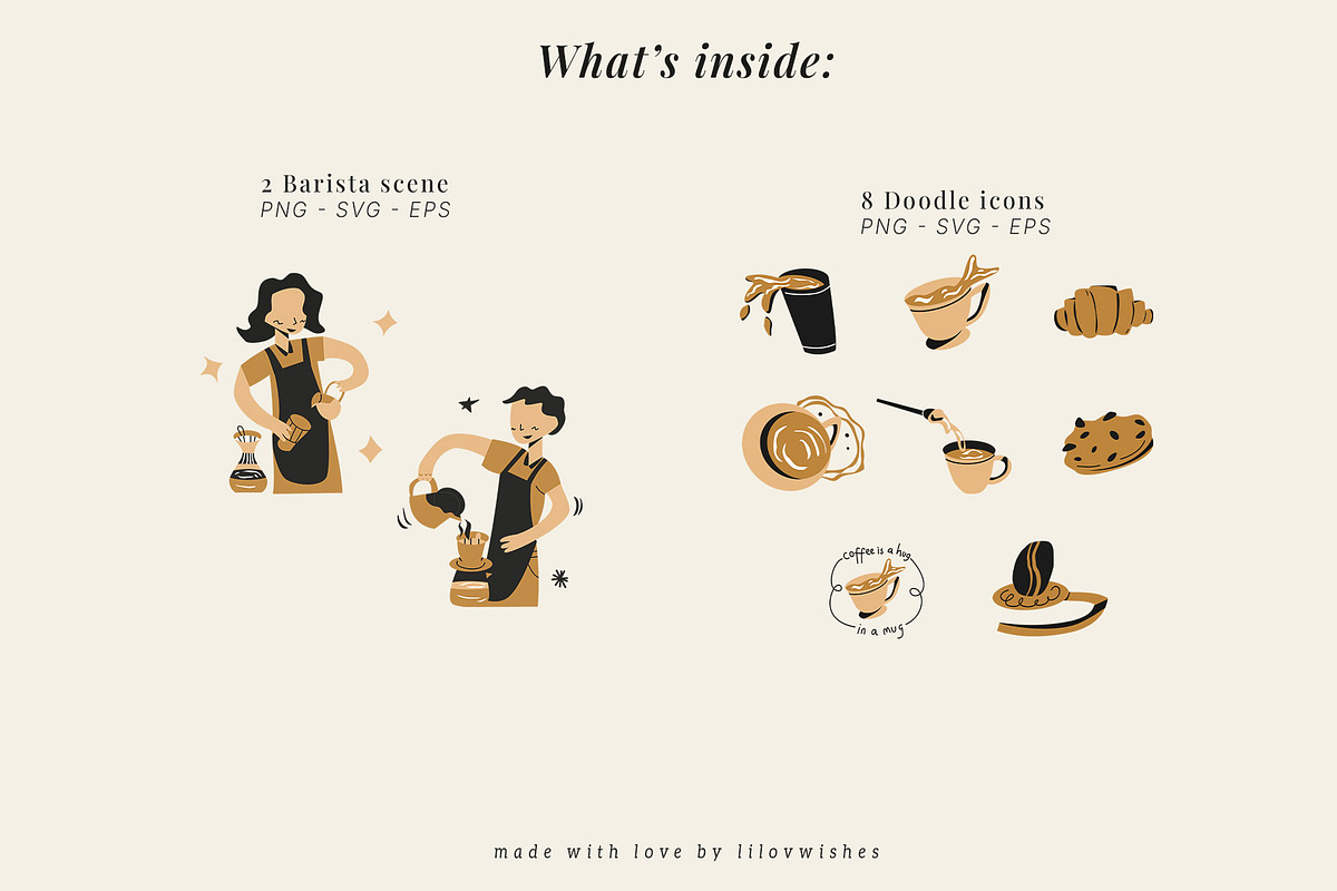 PRO Ultimate - Coffee Vector Bundle, an Object Graphic by lilovwishes (Photo 4 of 8)