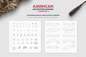 American Adventure Badges Logo Kit