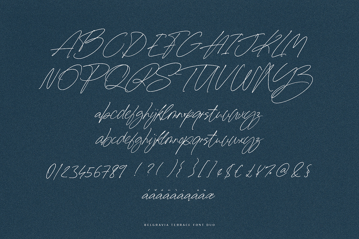 Belgravia Terrace Font Duo preview 5