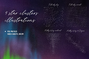 Aurora Borealis-Watercolor overlays, a Texture Illustration by ❤️ KiraSolly (Thumbnail 7 of 7)