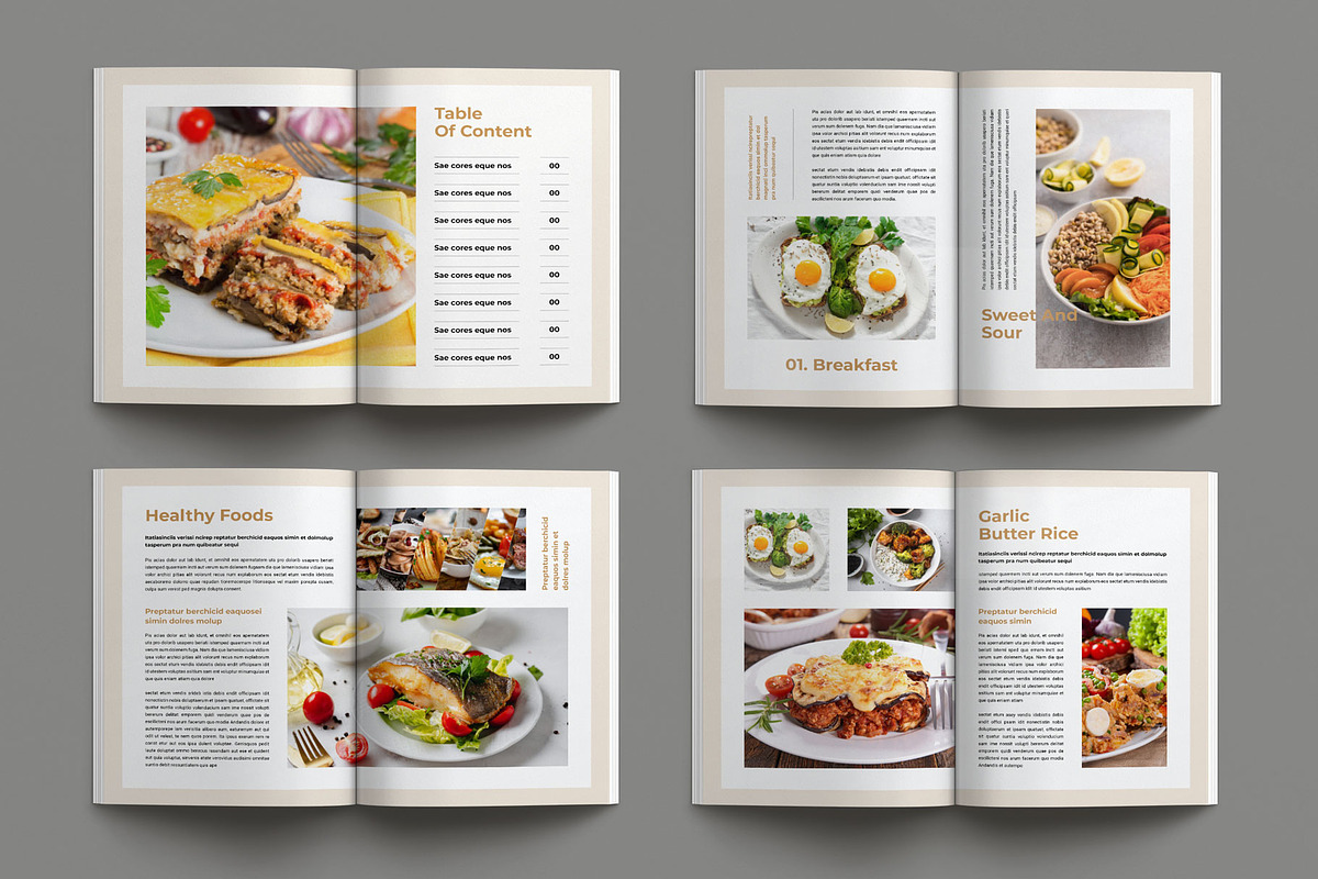 Recipe Book & Cooking Magazine, a Magazine Template by Seeing-art (Photo 10 of 11)