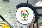 Organic Farm & Agriculture Logo, a Branding & Logo Template by YUDesignStore (Thumbnail 1 of 8)