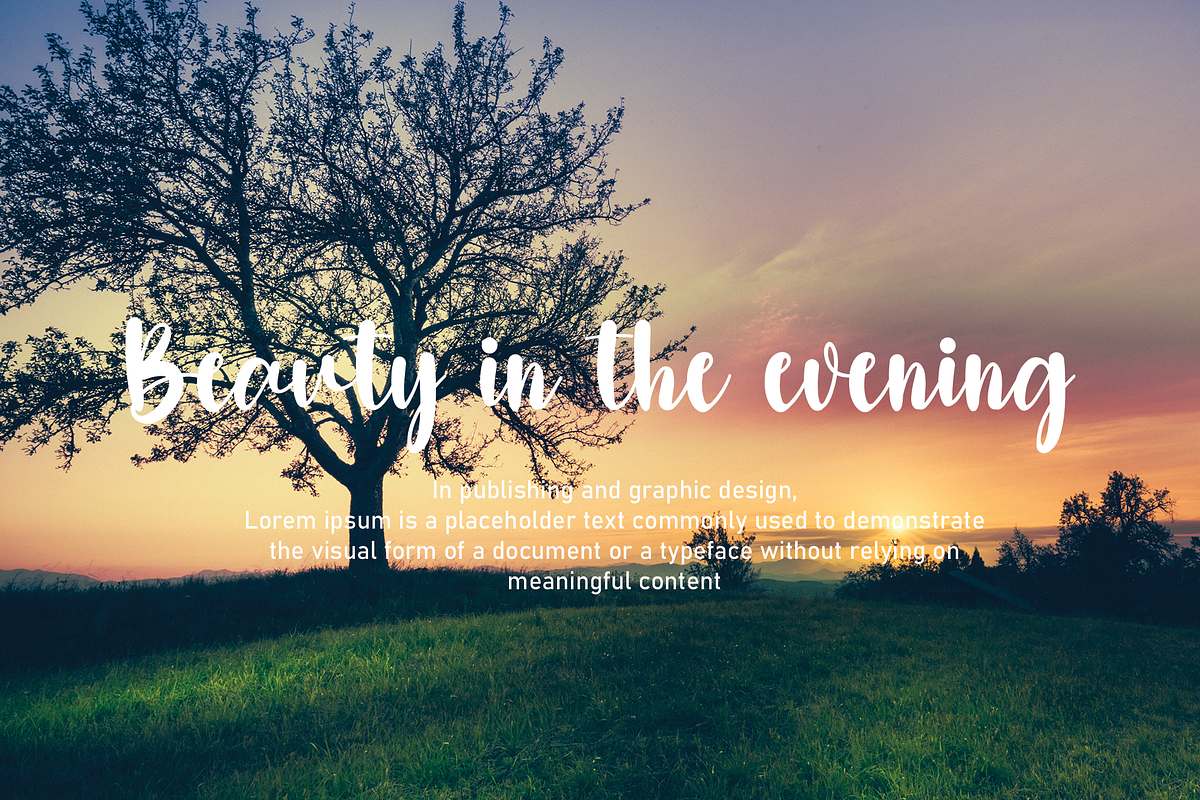 Beautiful | Script font, a Script Font by Scratchones (Photo 6 of 8)
