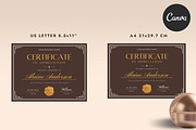 Certificate of Completion CANVA C002, a Marketing Template by Draca Design Co (Thumbnail 3 of 4)