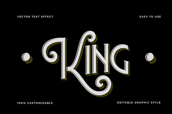 Striped Retro 3D Text Effect preview 3