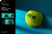 Tennis Ball Mockups, a Product Mockup by megostudi0 (Thumbnail 1 of 6)