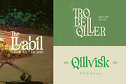 Rustcut - Serif Font, a Serif Font by Lettermine (Thumbnail 3 of 10)