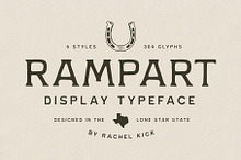 Rampart Display Typeface