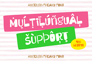 Angellin Freaky A Ugly Playful Font, a Handwritten Font by Afkari Studio (Thumbnail 3 of 10)