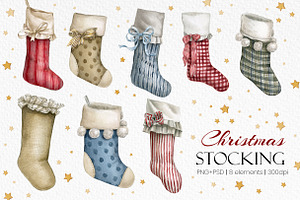 Winter Holiday Christmas Socks Set