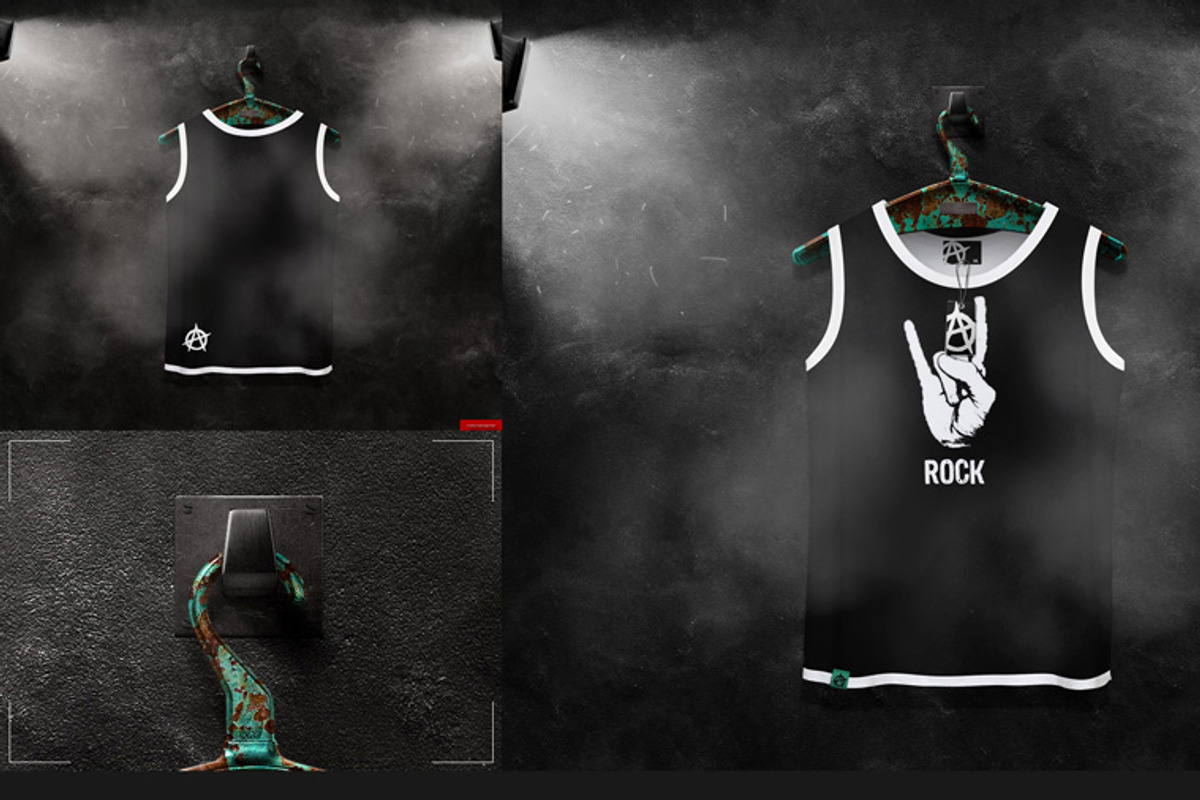 Tank Shirt On 5 Stages Mock-up, a Hoody Mockup by Mocca Mockups Store (Photo 20 of 69)
