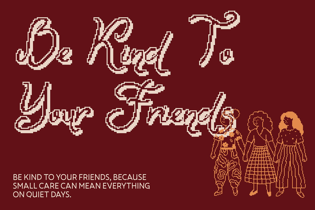 CS Fidela Pixel, a Handwritten Font by Craft Supply Co. (Photo 7 of 8)