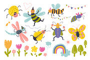 Bugs. Graphic clip art, an Object Graphic by Maru_art (Thumbnail 3 of 11)