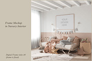 Nursery Mockup, Kids Room Mockup, a Product Mockup by MockupArtDesign (Thumbnail 1 of 4)
