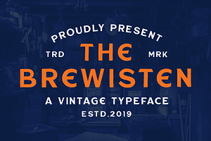 Brewisten Vintage Font Extras