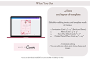 Asian Floral Wedding Invite - B5A, an Invitation Template by YeeqsWedding (Thumbnail 2 of 8)