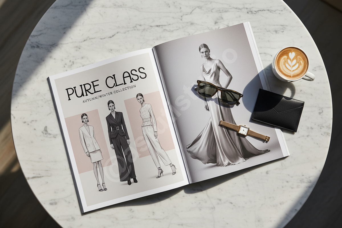 Deva Typeface: Modern Luxury Serif &, a Font by Astuti Studio (Photo 4 of 16)