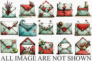 Whimsical Summer Envelope Clipart, an Illustration by Canvas Craft (Thumbnail 4 of 7)