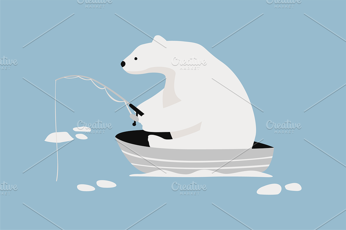 Arctic Animals Illustration, an Animal Illustration by Jump Studio (Photo 8 of 10)